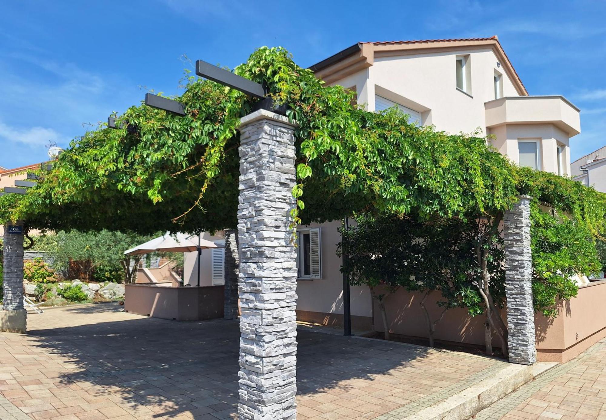The Golden Island Apartments Krk Town Bagian luar foto